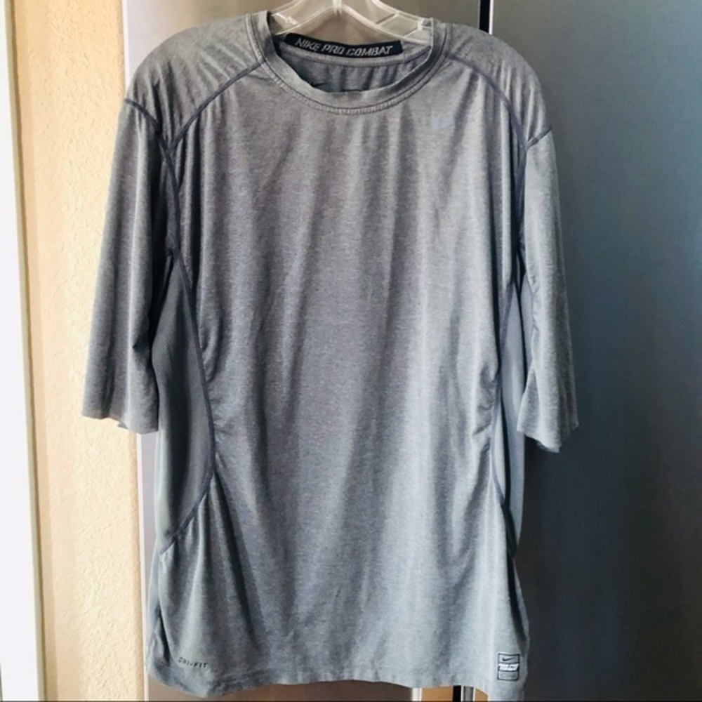 Nike pro combat tee shirt